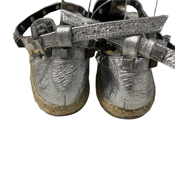 Rebecca Minkoff Gilles Studded Espadrilles Size 7.5 - Picture 5 of 9